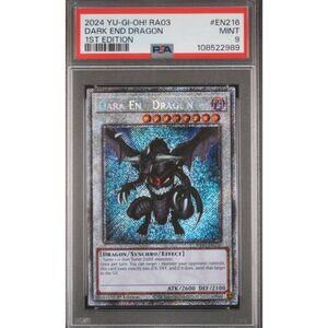 DARK END DRAGON 1ST EDITION 2024 YU-GI-OH! RA03 #EN216 MINT 9